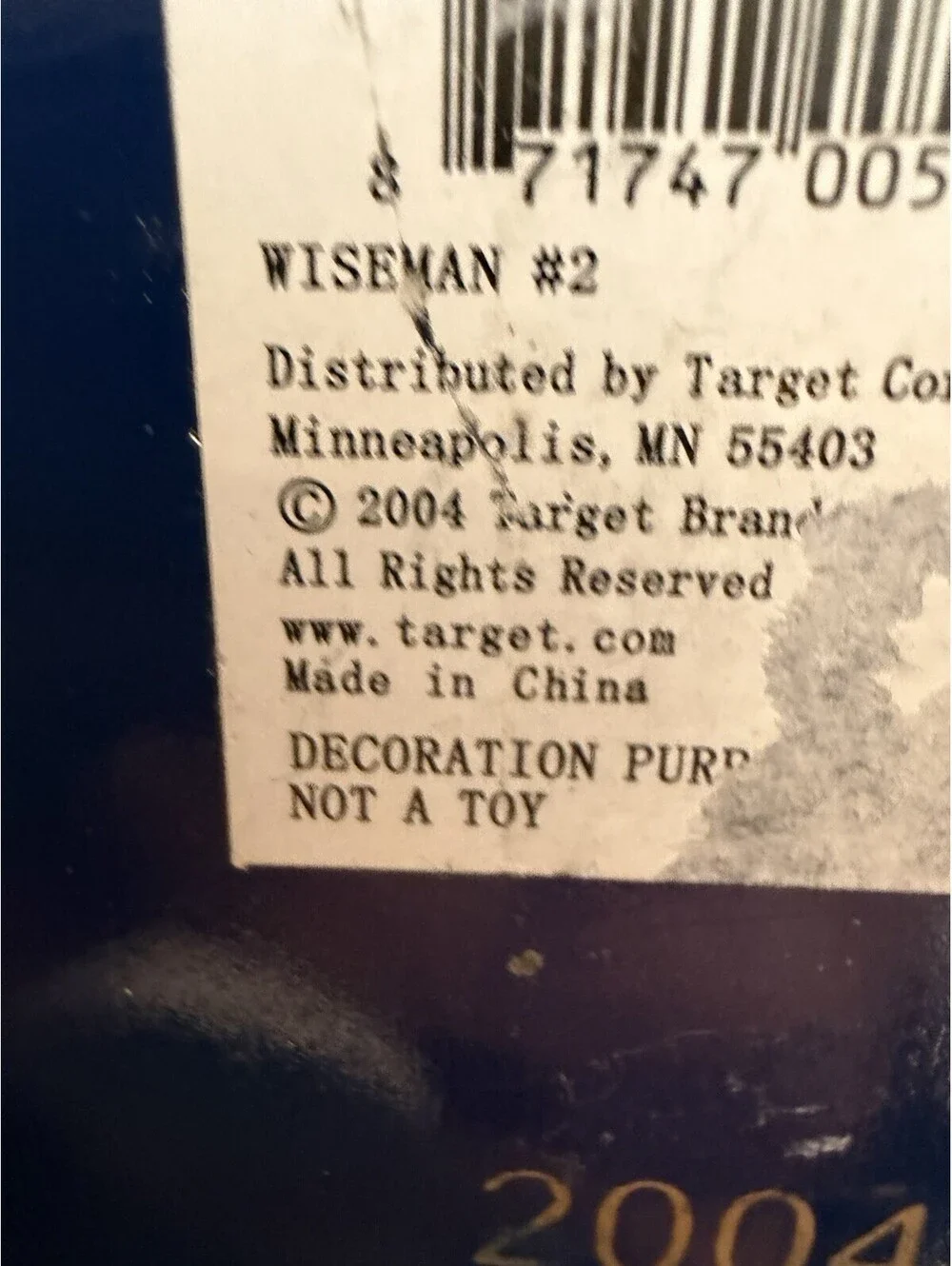 Vtg 2004 Target Limited Edition King Nutracker 14” EUC